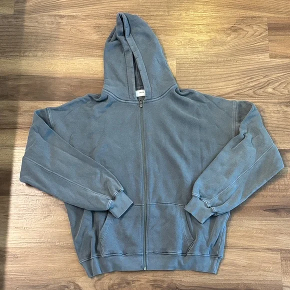 Joah Brown Zip-Up Hoodie - Picture 1 of 3